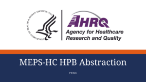 SoftDev Announces AHRQ Medical Expenditure Survey Household Component (MEPS-HC) Health Policy Booklet Abstraction Task Order Award