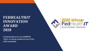 AQPRPW Named as a FedHealthIT Innovation Award Recipient