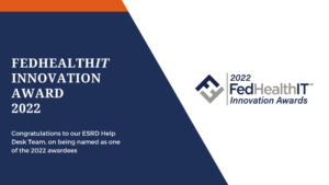 ESRD Help Desk Program Named as a FedHealthIT Innovation Award Recipient